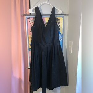 Formal black dress (great to wear for a wedding)